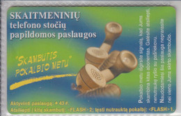 LITHUANIA 1999 USEFUL NUMBERS - Lituanie
