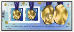 2010 Olympic  Gold Medal Souvenir Sheet Sc 2371  MNH - Neufs