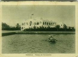 Delcampe - AFRICA - ERITREA - MASSAUA / MASSAWA - PALAZZO DEL GOVERNATORE - EDIZIONE DAGNINO - 1935  (BG10550) - Eritrea