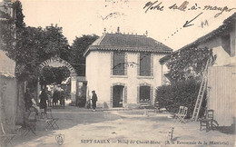 Sept-Saulx       51        Hôtel Du Cheval Blanc . Réputé Pour Sa Matelotte     (voir Scan) - Autres & Non Classés