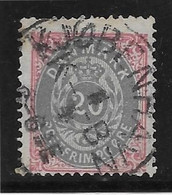 Danemark N°26A - Oblitéré - B/TB - Used Stamps