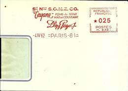 Ema Havas M 1962 Ste  Someco Tayane Fond De Teint Metier Usine Chimie Beauté 75 Paris  C33/08 - Pharmacy