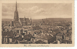 Wien, Panorama Mit Stephansdom, 1921 - Stephansplatz