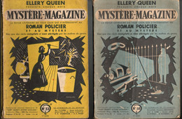 Lot 3 Livres  Mystère Magazine  N: 43- 53 & 58 - De Ellery Queen - Années 1951 Et 1952 - Jacquier, Ed.