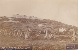 POSTAL DE MELILLA DE LA CASA DEL MIZZIAN Y SITIO DONDE SE HALLA ENTERRADO (POSTAL EXPRES) - Melilla