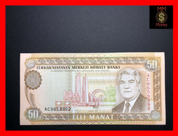 TURKMENISTAN 50 Manat 1993  No Date  P. 5 A  UNC - Turkmenistan