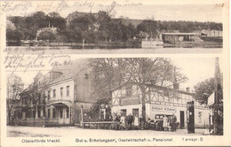 DÜSTERFÖRDE Godendorf Mecklenburg Gasthaus W Dahm Tank Säule Oldtimer 11.5.1931 Gelaufen - Fuerstenberg