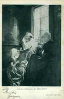 Fantaisie Intérieur Hollandais Femme Coiffe Carte Précurseur Animée  Tableau Par : Max Silbert - Autres & Non Classés