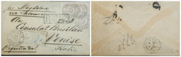 O) 1889 BRAZIL, PERNAMBUCO, DOM PEDRO 200 Reis  - SCT 81, REGISTERED LETTER TO THE BRAZIL CONSULATE IN VENICE, FRANKED W - Covers & Documents