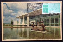 Brazil, Maximum Card, « CITIES », Brasília, 1960 - Maximumkaarten