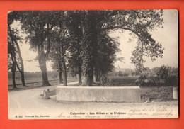 ZBZ-26  Colombier, Les Allées Du Château. Phototypie 3797 Circulé 1906 - Colombier