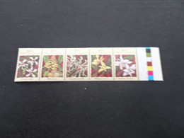 K45688-  Set In Strip - Once Fold MNH Christmas Island 1994 - Orchids - Christmas Island