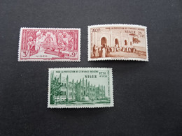 K45721-   Stamp   MNH   Niger 1942 -  MI. 107-109   - Pour La Protection De L'enfance Indigen - Niger (1960-...)