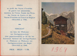 Calendario - 1964 - Piccolo Formato - Petit Format : 1961-70