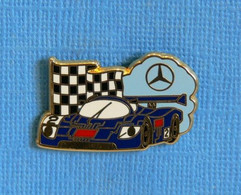 1 PIN'S //  ** SAUBER MERCEDES C9 / 1989 / AEG / N°2 ** . (Arthus Bertrand) - Mercedes