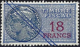 France 1936/58 - Timbre Fiscal Unifié - Médaillon De Daussy - YT TF 149 - Steuermarken
