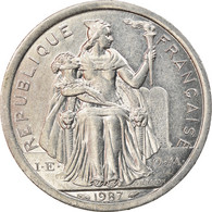 Monnaie, Nouvelle-Calédonie, 2 Francs, 1987, Paris, SUP+, Aluminium, KM:14 - Neu-Kaledonien