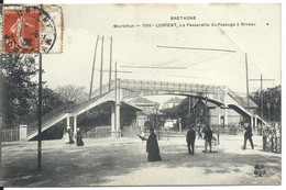 LORIENT - Passerelle Du PASSAGE à NIVEAU - MTIL éditeur (vers 1906) - Lorient