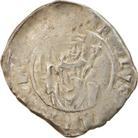 Monnaie, France, Charles VIII, Hardi, Bordeaux, TB+, Billon, Duplessy:598 - 1483-1498 Carlo VIII