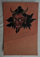 CPA 1930 Humour  "Que Le Diable Emporte Celui Qui A Inventé Les Cartes Postales Illustrées" - 1900-1949