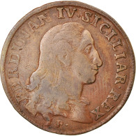 Monnaie, États Italiens, NAPLES, Ferdinando IV, Grano, 1788, Naples, TTB - Neapel & Sizilien