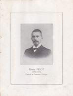 BELGIQUE  -  Cliché De " Pierre PICOT " Pasteur à FONTAINE-L'EVÊQUE  - Voir Description - Fontaine-l'Eveque