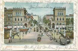 Berlin - Hallesches Tor - Verlag Louis Glaser Leipzig Gel. 1903 - Kreuzberg