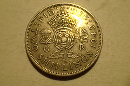 GRANDE BRETAGNE - Two Shilling 1949 Great Britain - J. 1 Florin / 2 Schillings