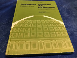 Architecture Art Livre Suisse En Allemand Et Français Baustilkunde Histoire Des Styles Architecturaux - Architecture