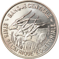 Monnaie, États De L'Afrique équatoriale, 100 Francs, 1966, Paris, ESSAI, FDC - Gabun