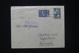 FINLANDE - Enveloppe De Oulu Pour Le Danemark Par Avion En 1949 - L 81397 - Brieven En Documenten