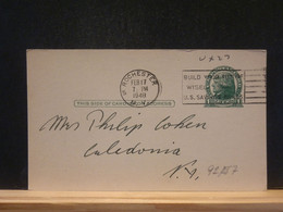 92/287   POSTAL CARD  PIQUAGE VERSO - 1921-40