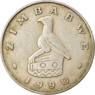 Monnaie, Zimbabwe, 50 Cents, 1990, TB+, Copper-nickel, KM:5 - Simbabwe