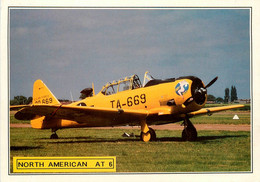 Avion * Aviation * North American AT 6 * T6 Texan * Appareil Pilote De Chasse * Guerre Ww2 - 1939-1945: 2a Guerra