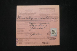 FINLANDE - Carte Contre Remboursement En 1926 Pour Jamsa - L 81413 - Lettres & Documents