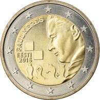 Estonia, 2 Euro, Paul Keres, 2016, SPL, Bi-Metallic, KM:New - Estland