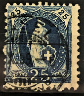 SWITZERLAND 1901/03 - Canceled - Sc# 94a - 25r - Perf. 11.5 : 11 - Usados