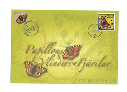 HK 4321 PAPILLONS  VLINDERS  BUTTERFLY  ALAND/BELGIE  2013 - Other & Unclassified