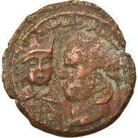 Monnaie, Artuqids, Husam Al-Din Yuluq Arslan, Dirham, Mardin, TB+, Bronze - Islamic