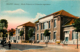 Chauny * école Primaire Et école Supérieure * Rue De La Commune * Groupe Scolaire - Chauny