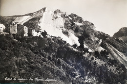 Cartolina - Cave Di Marmo Dei Monti Apuani - Marina Di Massa - 1960 Ca. - Massa