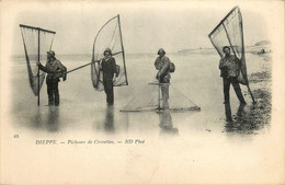 Dieppe * Les Pêcheurs De Crevettes * Haveneau Pêche à Pied - Dieppe