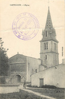 CARTELEGUE EGLISE CACHET MILITAIRE ARCIS SUR AUBE SECTION H VOIES DE COMMUNICATIONS - Other & Unclassified