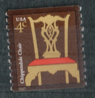 USA Scott # 3761       2007 American Design - Chippendale Chair Coil  4c  Mint NH  (MNH) - Unused Stamps