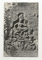 Cp, CAMBODGE ,LE BAYON , Apsara Sur Pilier , ANGKOR , Vierge , Arts , Sculpture - Cambodge