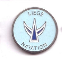 AA20 Pin's Club Natation Swimming Liège Belgique Achat Immédiat - Natation