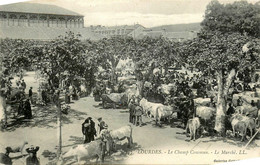 Lourdes * Le Champ Commun * Le Marché Aux Bestiaux Aux Boeufs * Foire - Lourdes