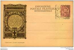 1894, MILANO ESPOSIZIONI RIUNTE - Postwaardestukken