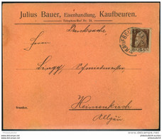 1912, Schöner Firmenbrief, Reklame - Storia Postale