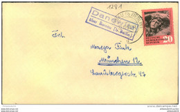 BRANDENBURG: Danewitz über Bernau (b. Berlin), 1958, Posthilfsstellen Stempel - Otros & Sin Clasificación